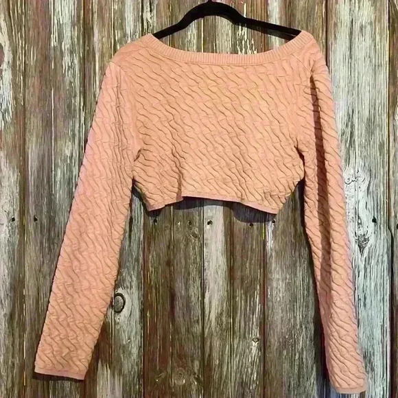 EUC FREE PEOPLE BEACH CROPPED CARDIGAN - Picture 4 of 4